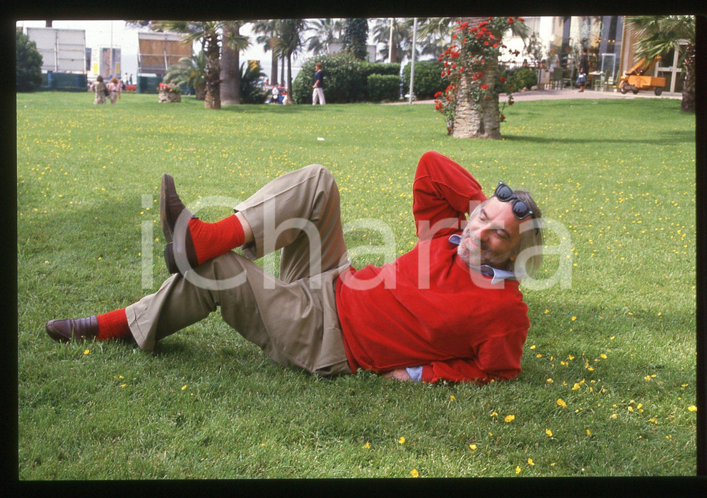 35mm vintage slide*1988 CANNES FILM FESTIVAL Francis GIROD Ritratto del regista