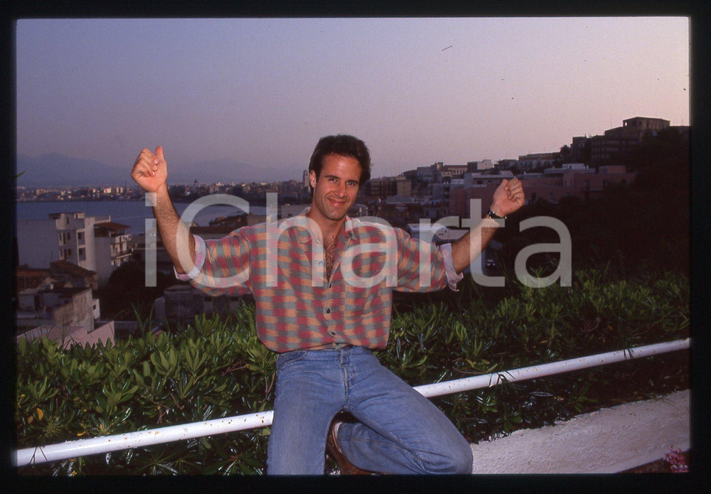 35mm vintage slide*1990 ca -COSTUME - Todd McKEE Ritratto dell'attore 19