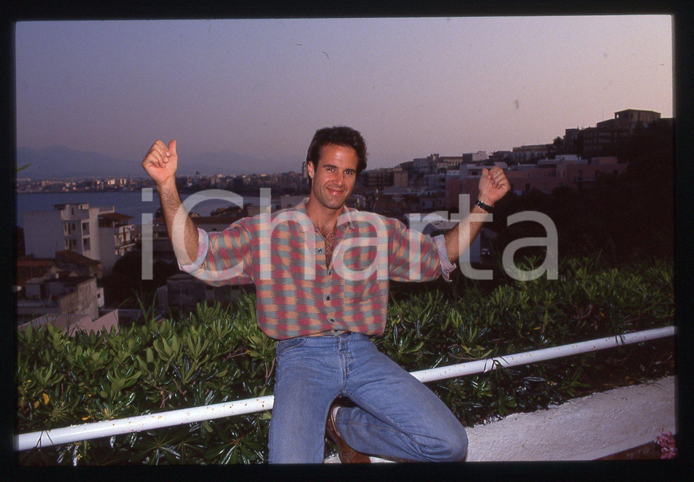 35mm vintage slide*1990 ca -COSTUME - Todd McKEE Ritratto dell'attore 20