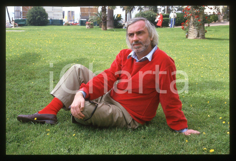 35mm vintage slide*1988 FESTIVAL DI CANNES Francis GIROD Ritratto del regista 16