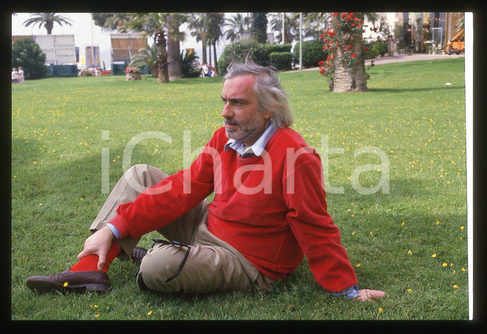 35mm vintage slide*1988 FESTIVAL DI CANNES Francis GIROD Ritratto del regista 17
