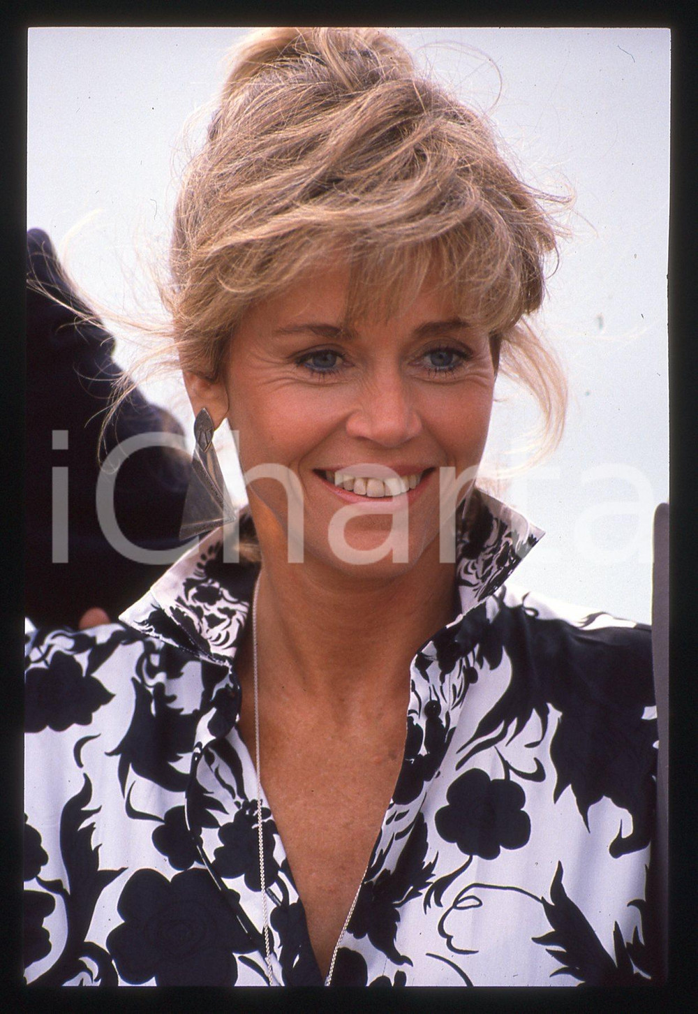 35mm vintage slide* 1989 FESTIVAL CANNES - Jane FONDA - Ritratto dell'attrice 30