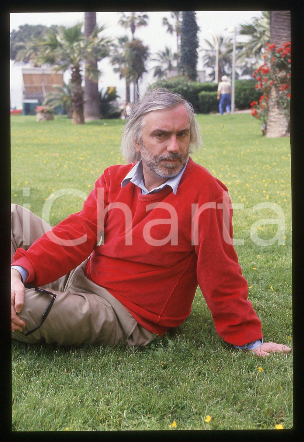 35mm vintage slide*1988 FESTIVAL DI CANNES Francis GIROD Ritratto del regista 9