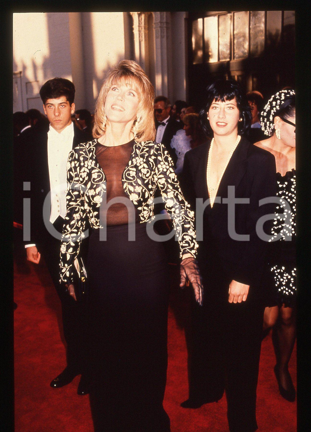 35mm vintage slide* 1980 ca COSTUME - Jane FONDA - Ritratto dell'attrice 3