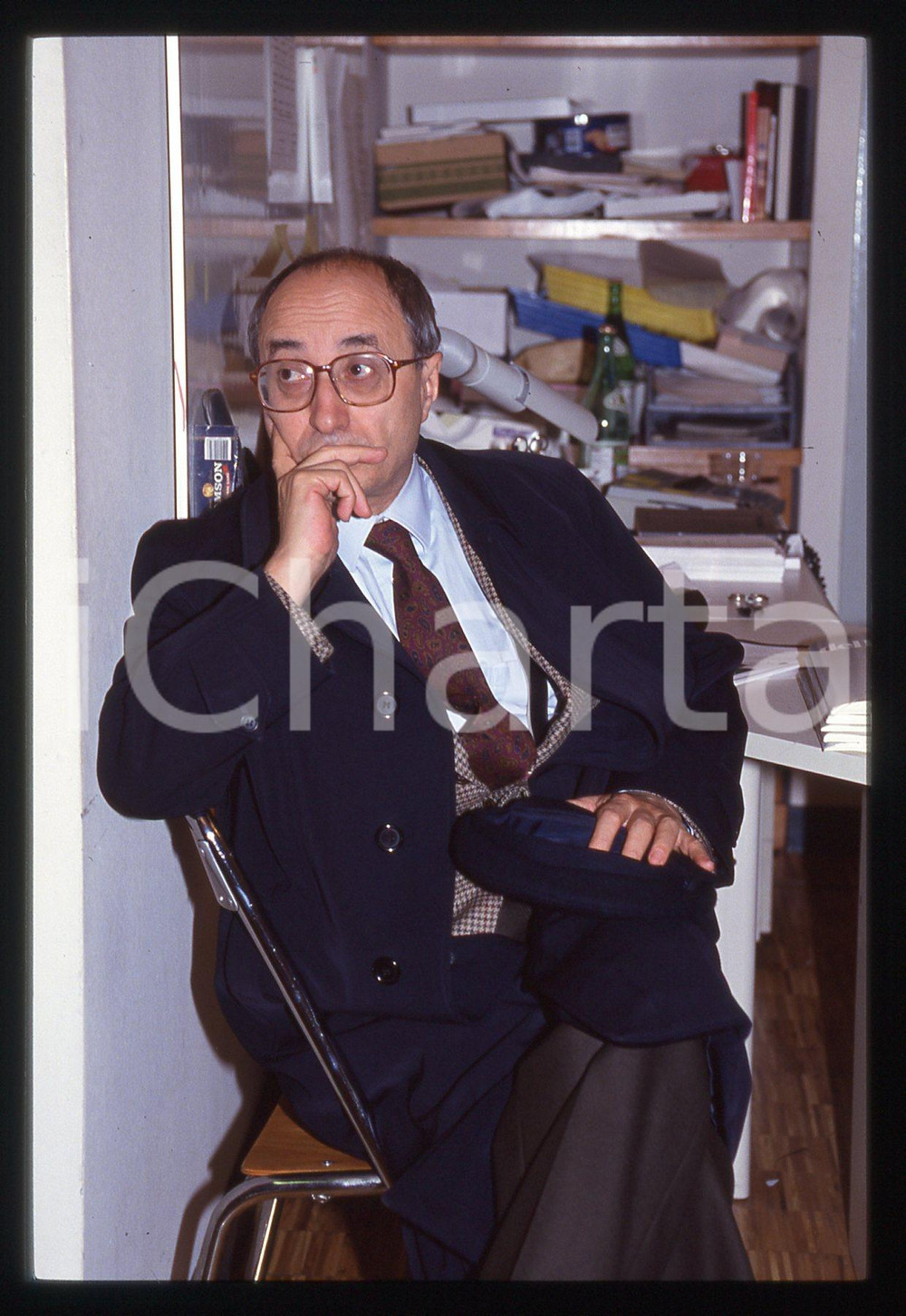 35mm vintage slide* 1992 MILANO Enrico DE MITA Casa della Cultura (1)