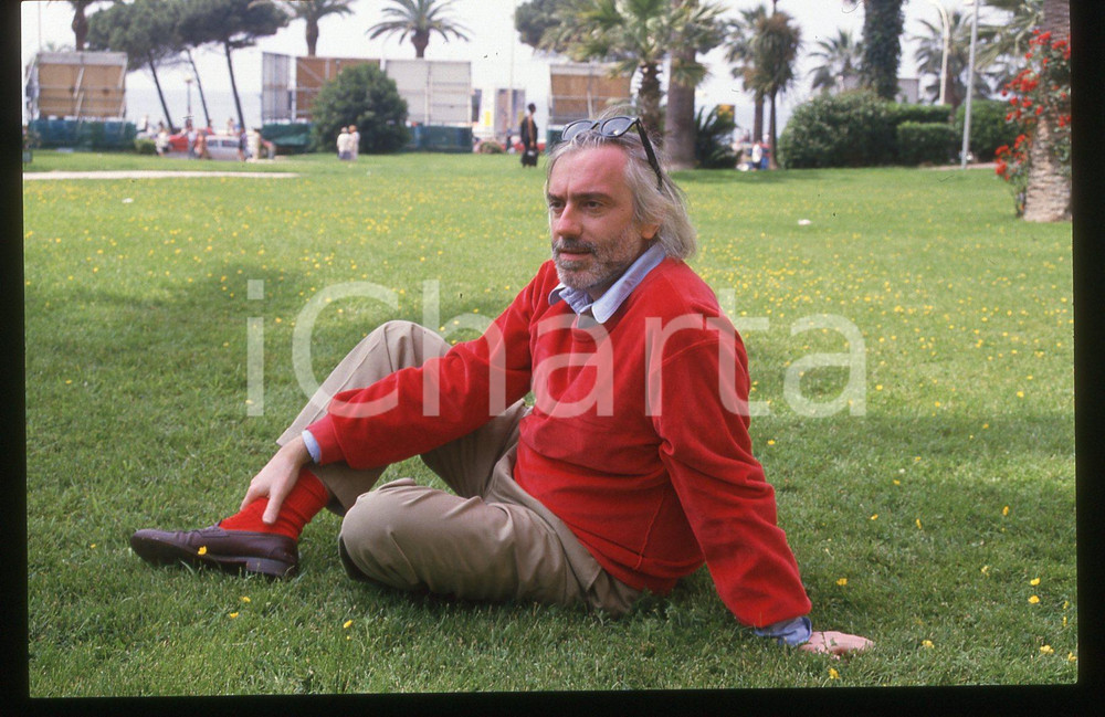 35mm vintage slide*1988 FESTIVAL DI CANNES Francis GIROD Ritratto del regista 10
