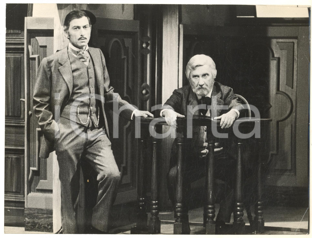 Fotografia d epoca originale 1970 Silvano TRANQUILLI Paolo STOPPA Antonio Meucci cittadino toscano Foto 1