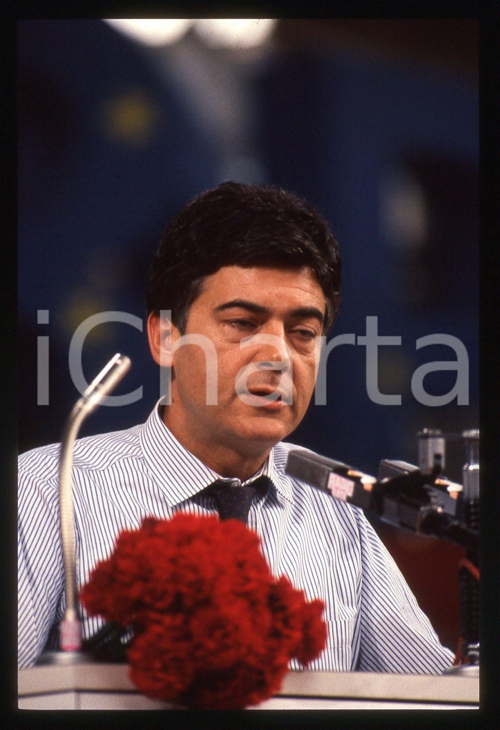 35mm vintage slide* 1989 MILANO Claudio MARTELLI Congresso PSI Ansaldo (9)