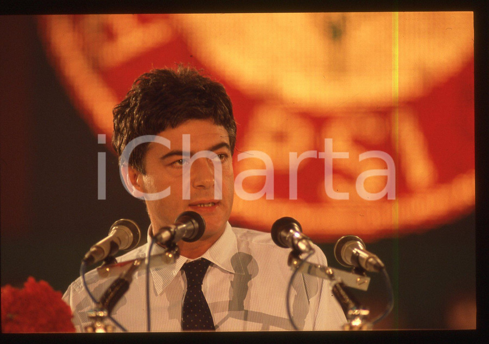 35mm vintage slide* 1987 RIMINI Claudio MARTELLI 44° Congresso PSI (13)