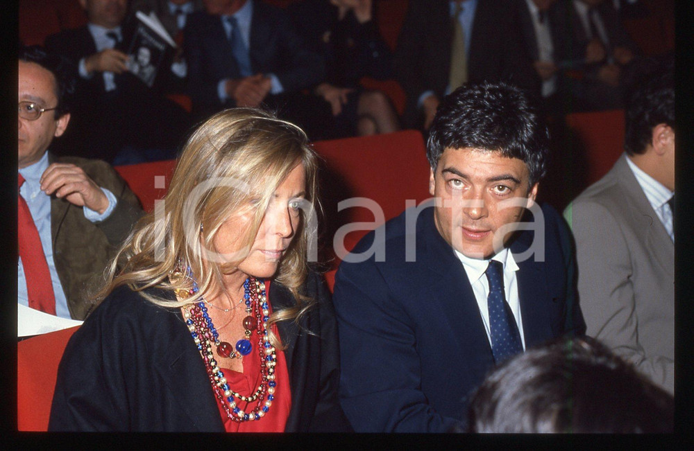 35mm vintage slide* 1987 ca Claudio MARTELLI Ludovica BARASSI (3)