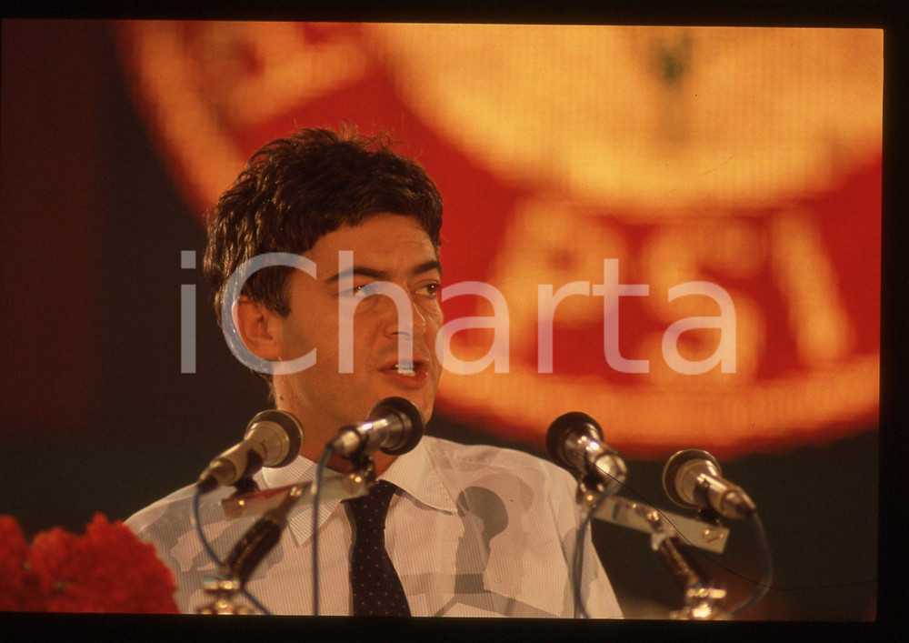 35mm vintage slide* 1987 RIMINI Claudio MARTELLI 44° Congresso PSI (7)