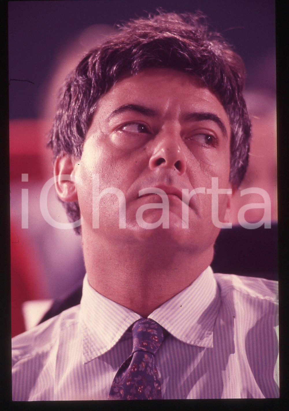 35mm vintage slide* 1989 MILANO Claudio MARTELLI Congresso PSI Ansaldo (32)