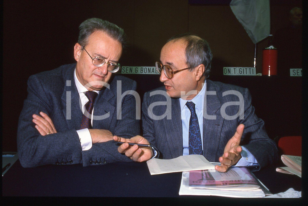 35mm vintage slide* 1989 ca Enrico DE MITA e Camillo FERRARI (6)