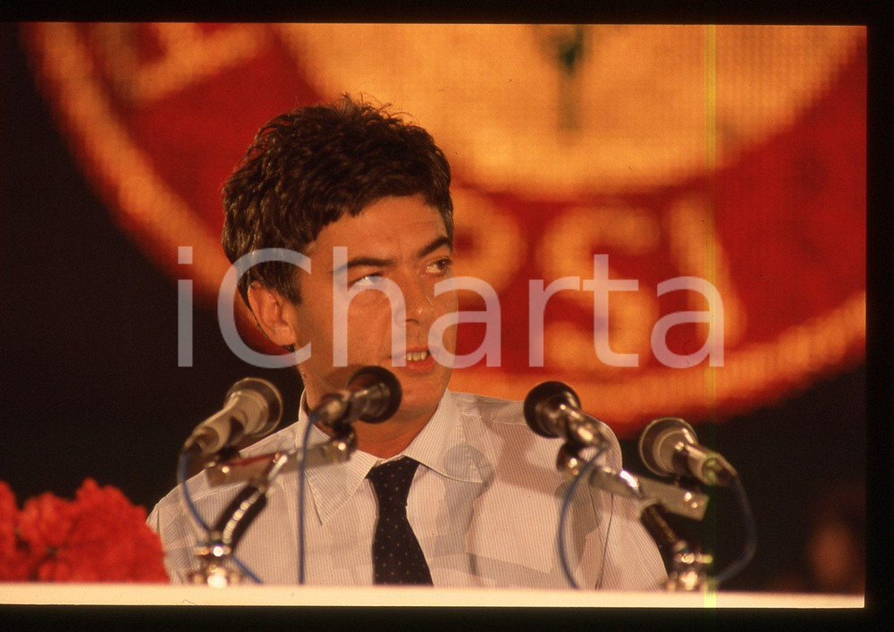 35mm vintage slide* 1987 RIMINI Claudio MARTELLI 44° Congresso PSI (15)