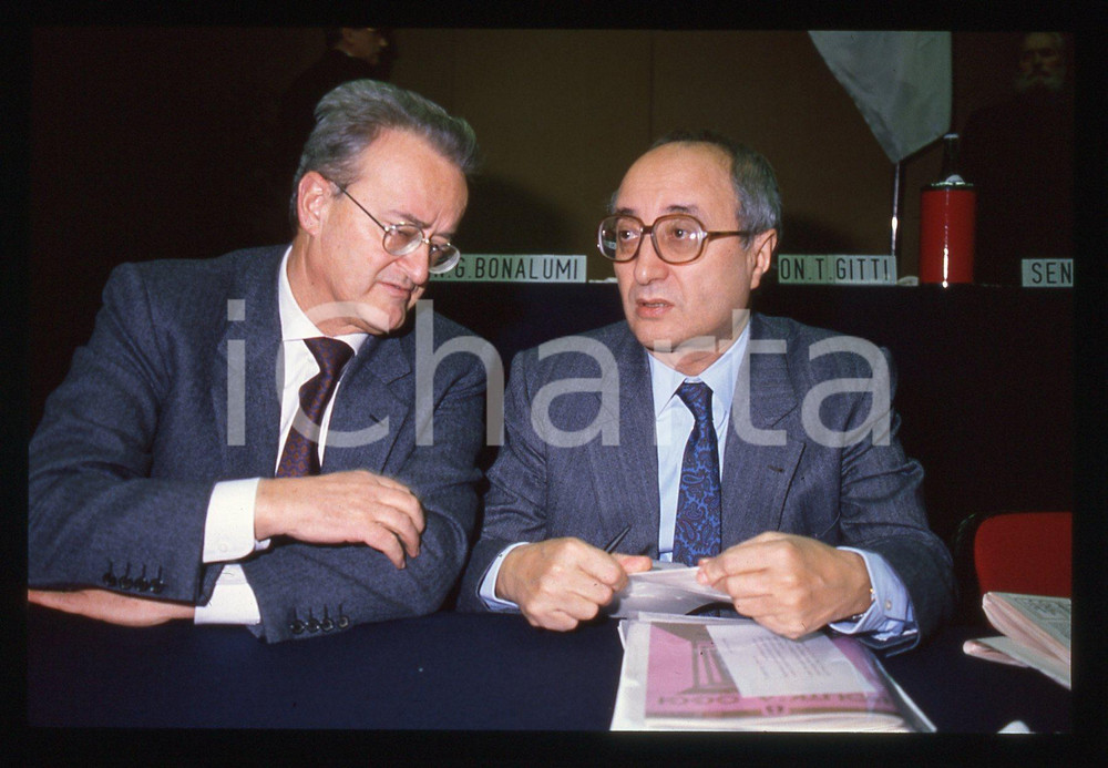 35mm vintage slide* 1989 ca Enrico DE MITA e Camillo FERRARI (1)