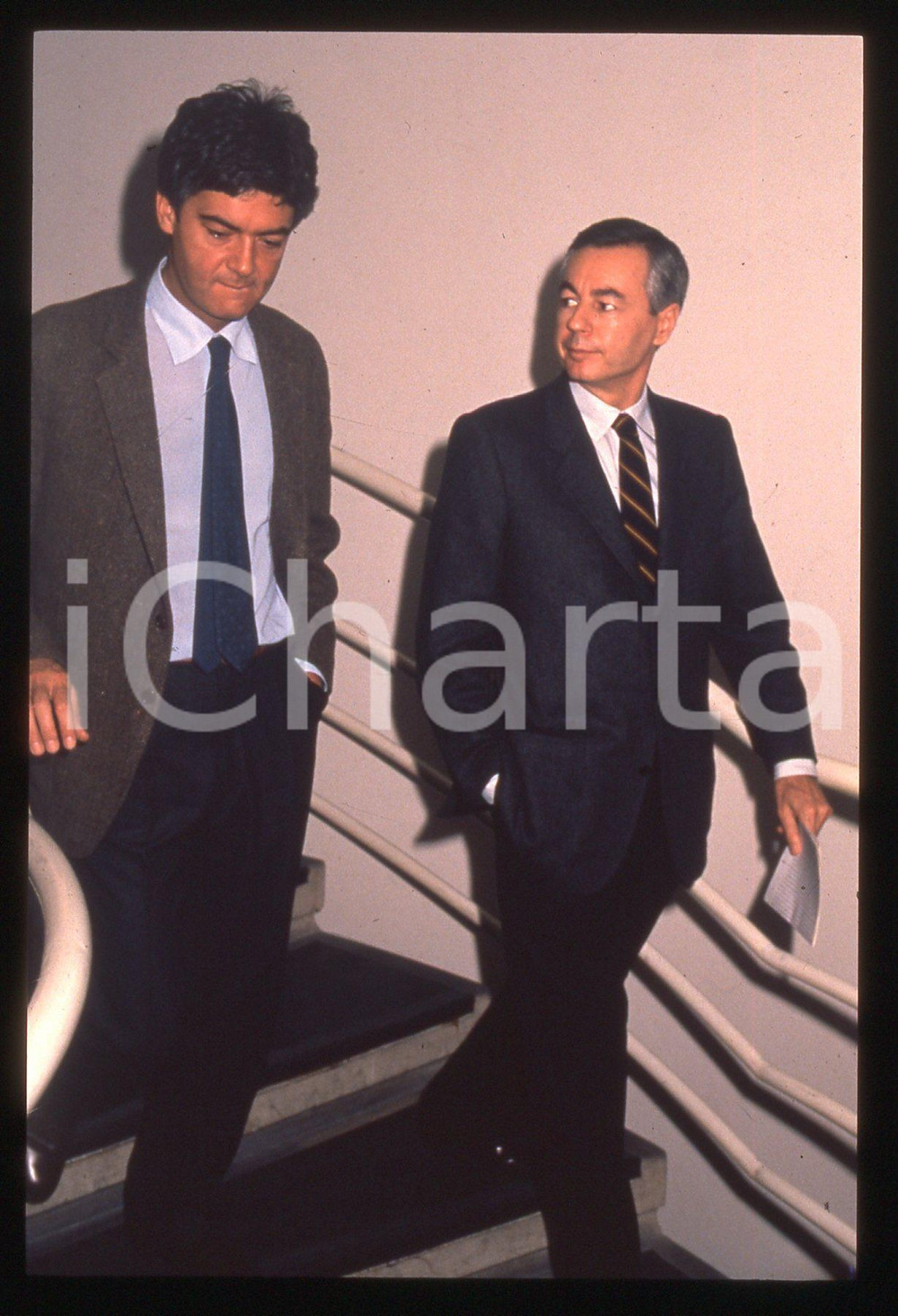 35mm vintage slide* 1989 ca Claudio MARTELLI Paolo MARTELLI (2)