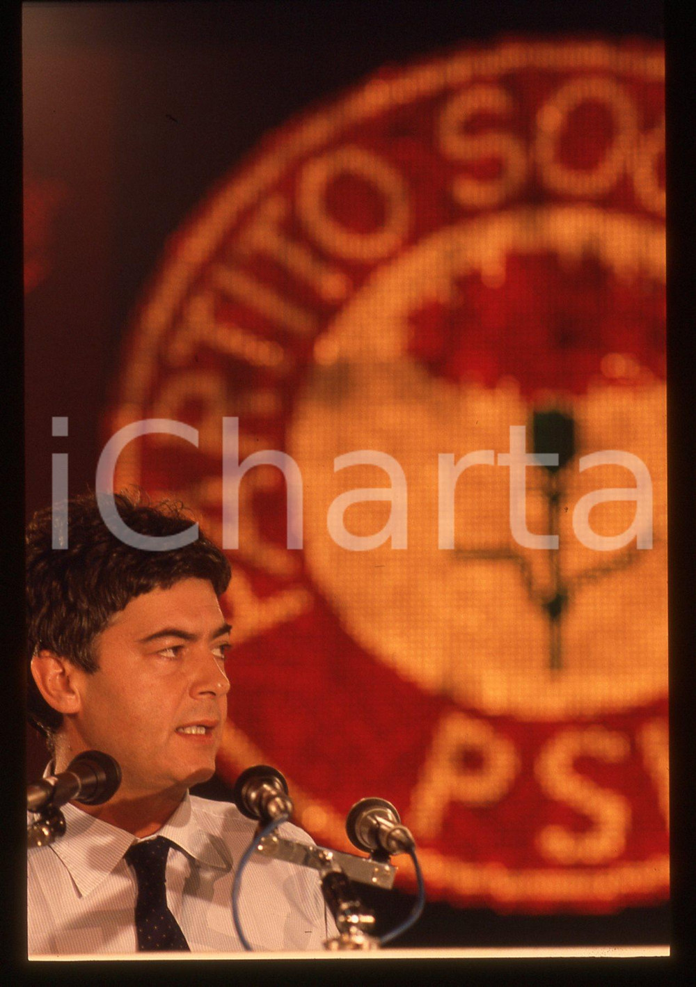35mm vintage slide* 1987 RIMINI Claudio MARTELLI 44° Congresso PSI (32)