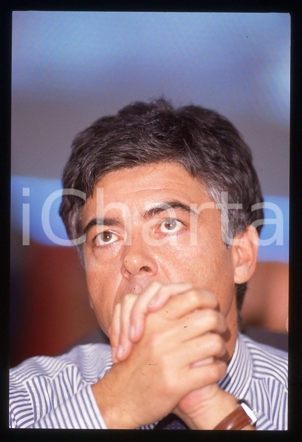 35mm vintage slide* 1989 MILANO Claudio MARTELLI Congresso PSI Ansaldo (42)