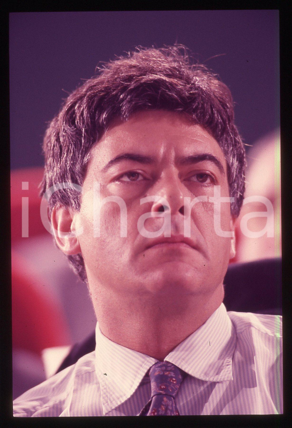 35mm vintage slide* 1989 MILANO Claudio MARTELLI Congresso PSI Ansaldo (33)