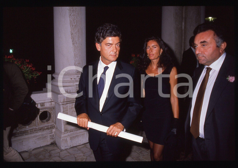 Fotografia d epoca originale 35mm vintage slide 1990 ca Claudio MARTELLI Rosy GRECO 1 1