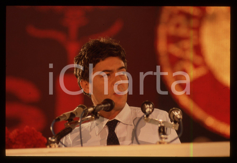 35mm vintage slide* 1987 RIMINI Claudio MARTELLI 44° Congresso PSI (22)
