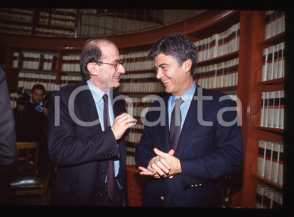 35mm vintage slide* 1991 ca Claudio MARTELLI Roberto VILLETTI (1)