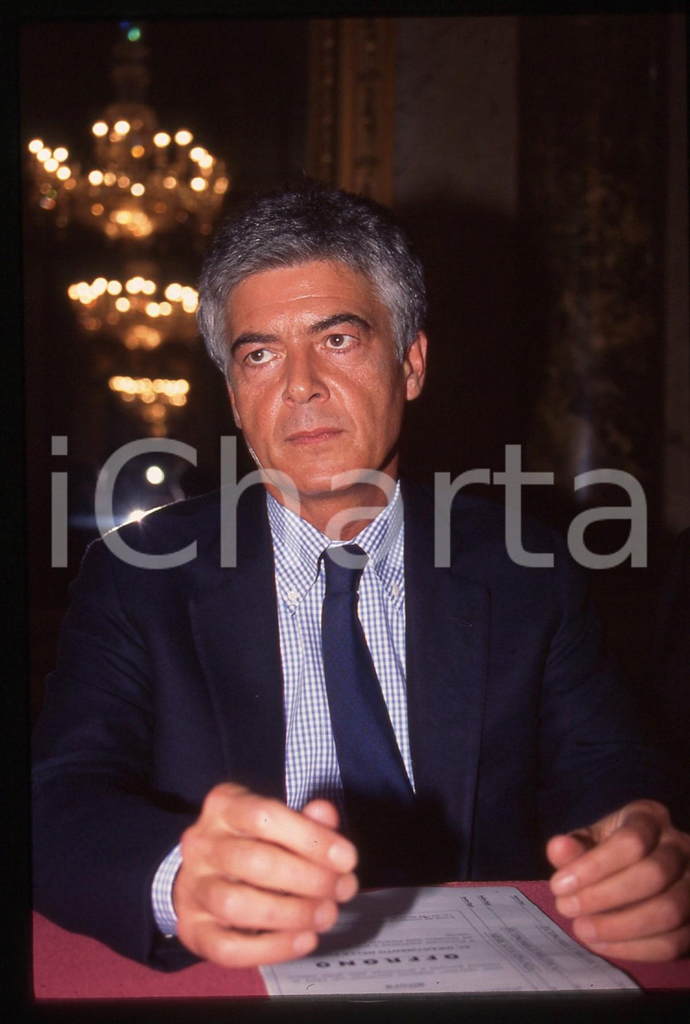 35mm vintage slide* 2000 ca MILANO Claudio MARTELLI Palazzo Serbelloni (17)