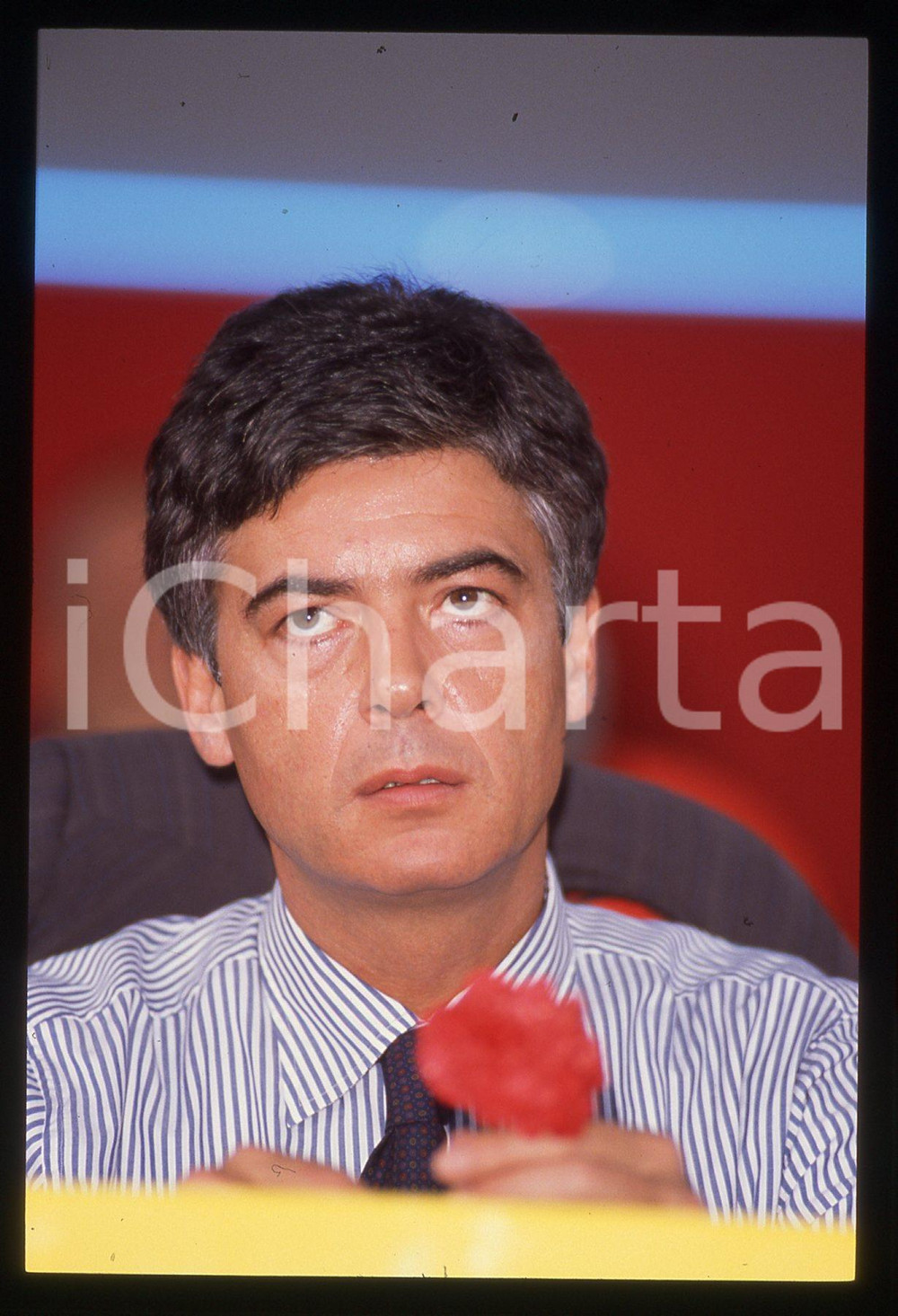 35mm vintage slide* 1989 MILANO Claudio MARTELLI Congresso PSI Ansaldo (62)