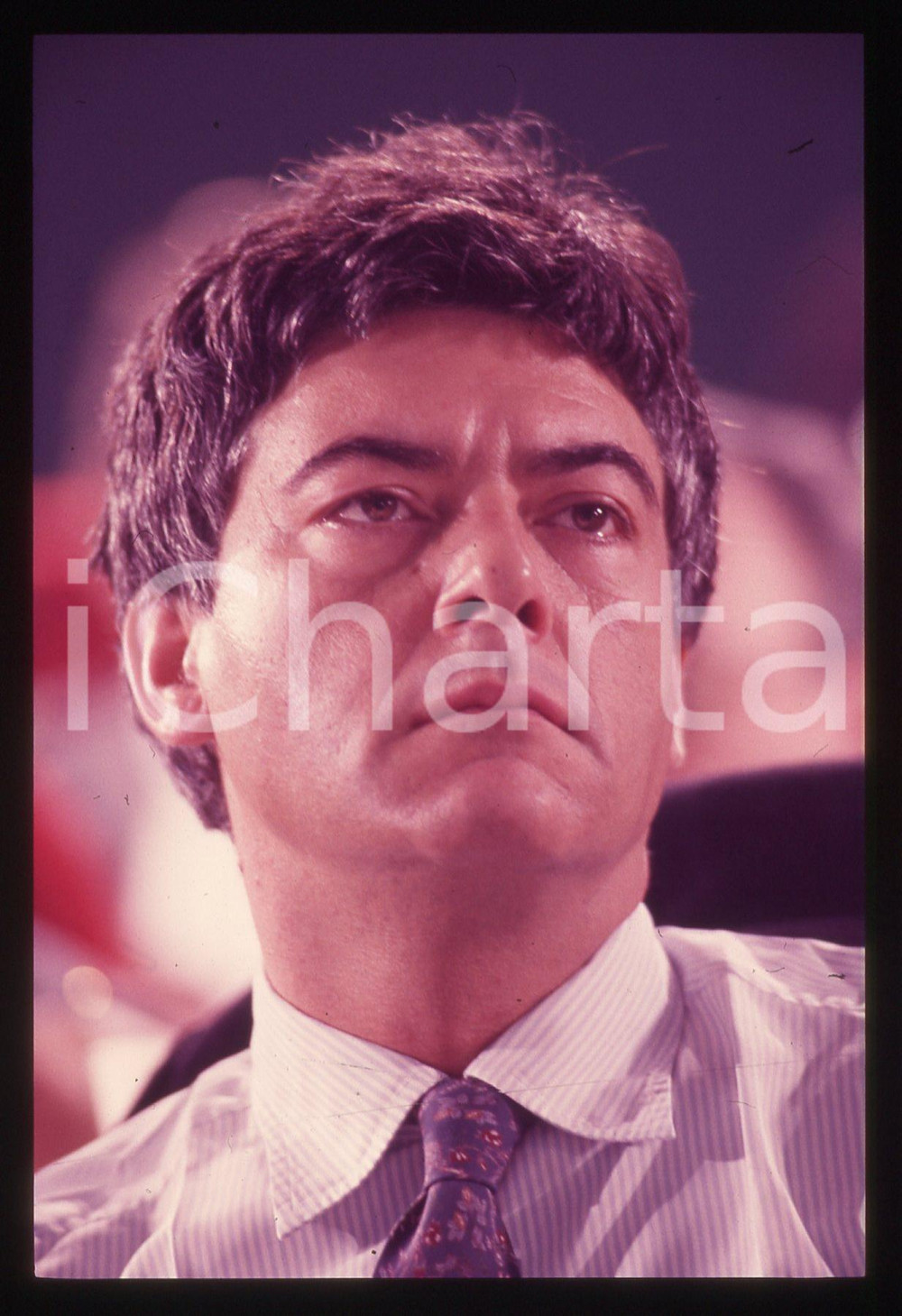 35mm vintage slide* 1989 MILANO Claudio MARTELLI Congresso PSI Ansaldo (31)