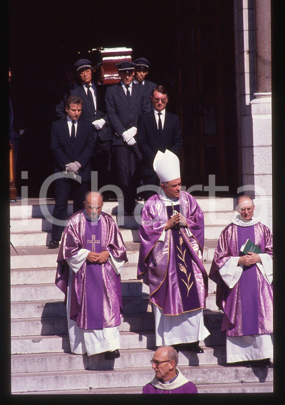35mm vintage slide* 1990 PRINCIPATO DI MONACO Funerali di Stefano CASIRAGHI (12)