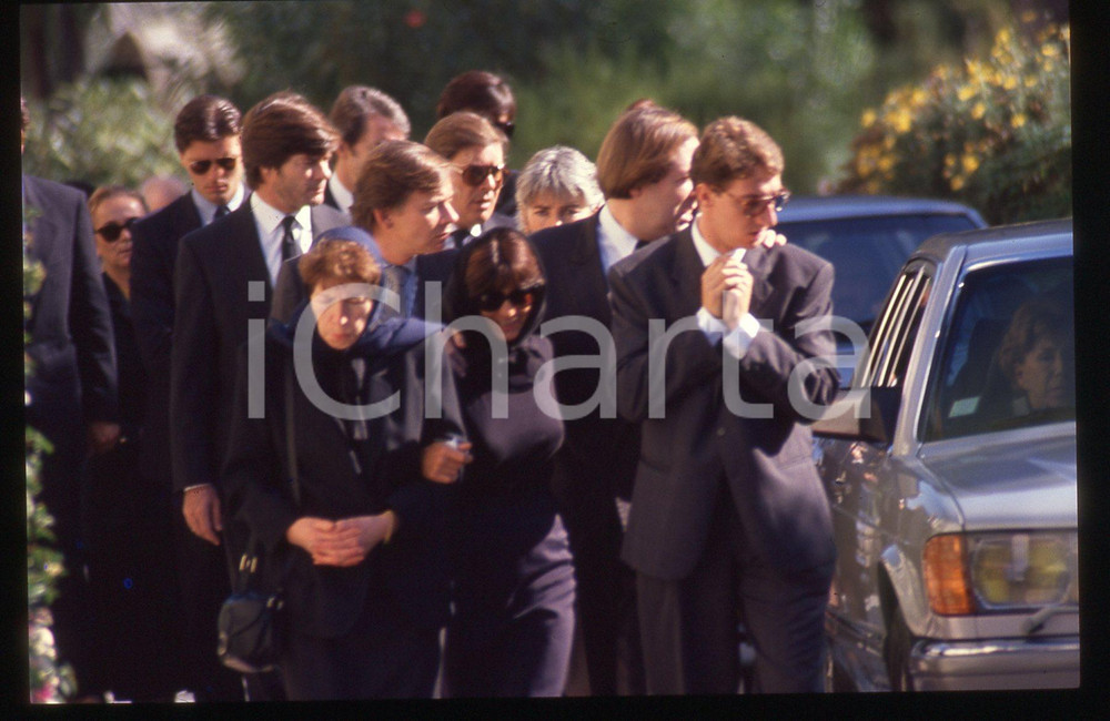 35mm vintage slide* 1990 PRINCIPATO DI MONACO Funerali di Stefano CASIRAGHI (16)