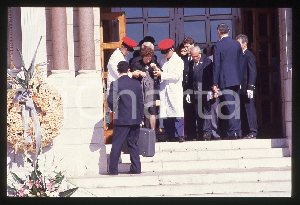 35mm vintage slide* 1990 PRINCIPATO DI MONACO Funerali di Stefano CASIRAGHI (34)