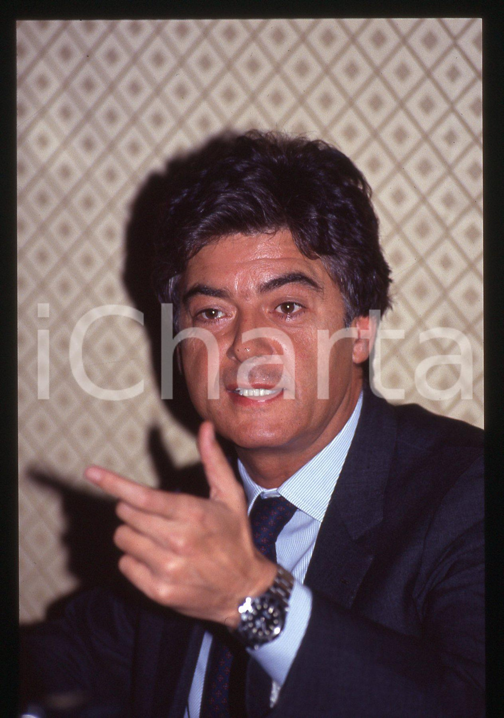 35mm vintage slide* 1991 ca MILANO Claudio MARTELLI Prefettura (13)