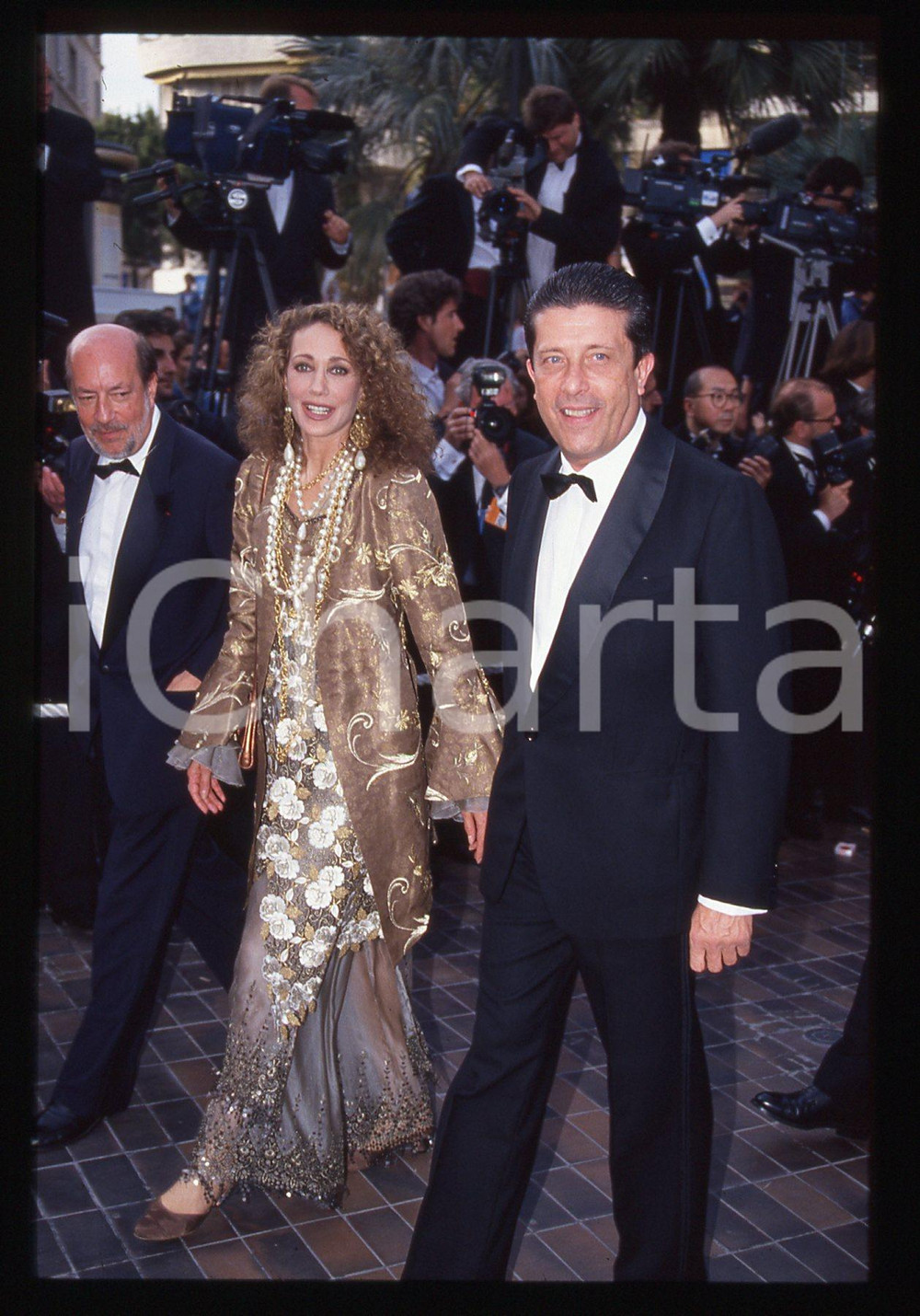 35mm vintage slide* 1994 CANNES Marisa BERENSON Federico MAYOR ZARAGOZA (7)