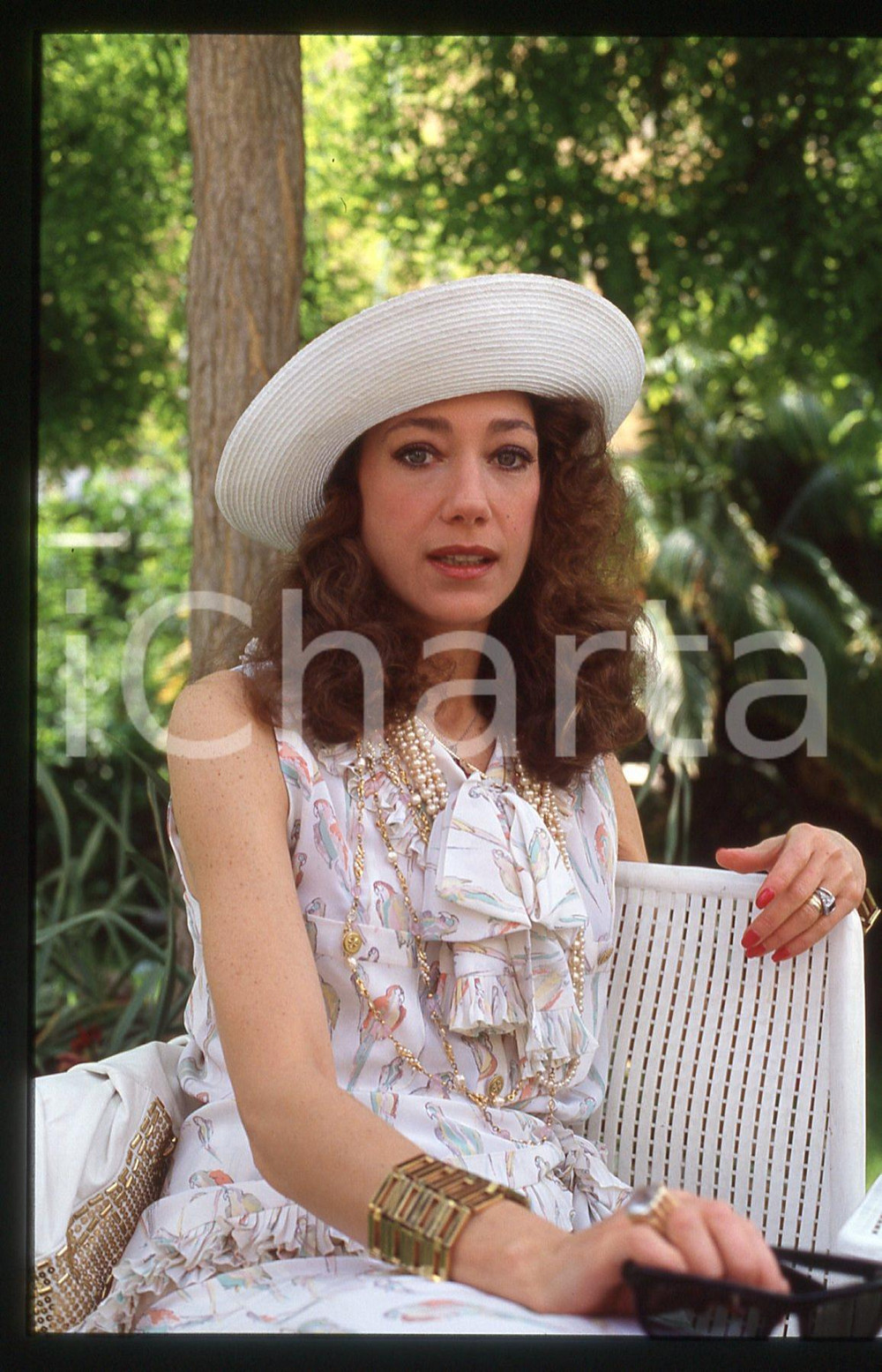 35mm vintage slide* 1987 ca Marisa BERENSON (20)