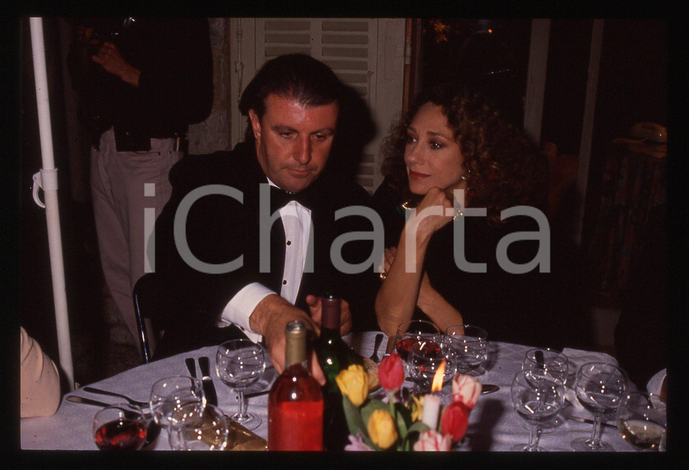 35mm vintage slide* 1990 ca Marisa BERENSON Greg DUBANE (6)