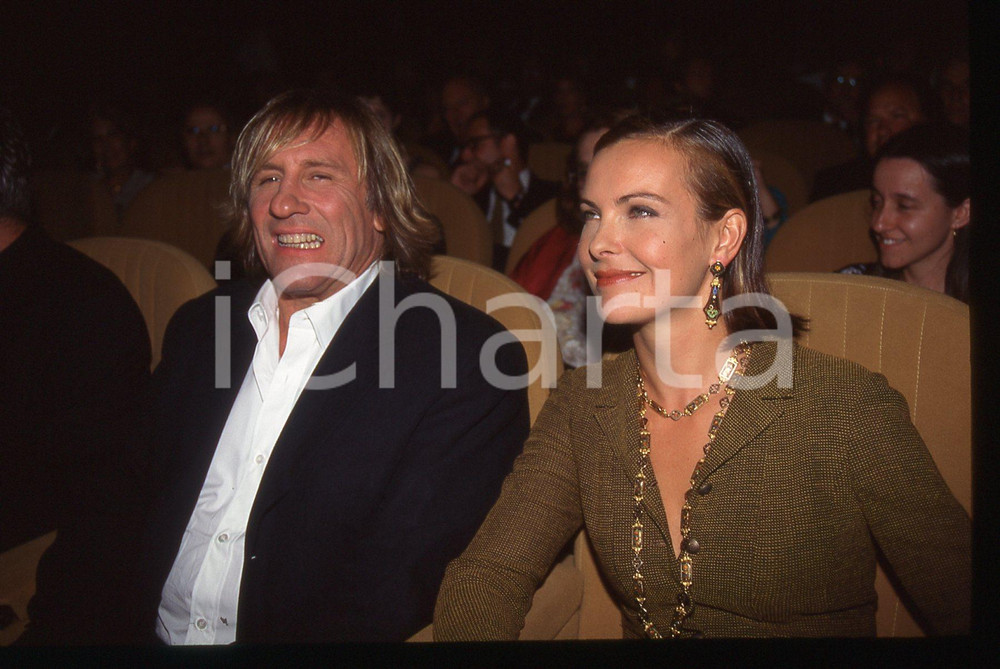 35mm vintage slide* 1997 VENEZIA Gérard DEPARDIEU Carole BOUQUET Festival (5)