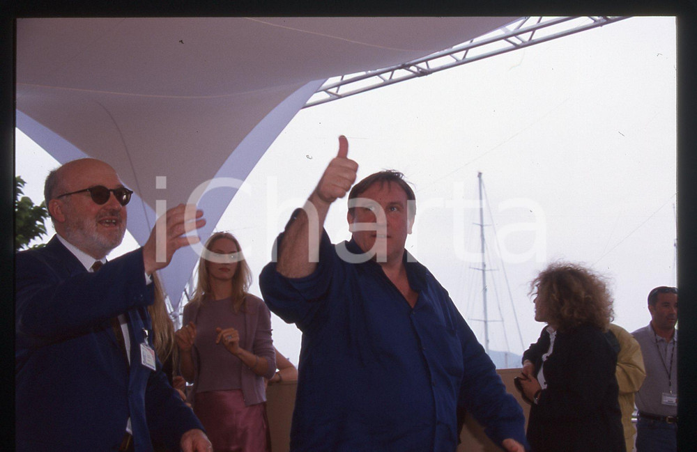 35mm vintage slide* 2000 CANNES Gérard DEPARDIEU Uma THURMAN Festival (5)