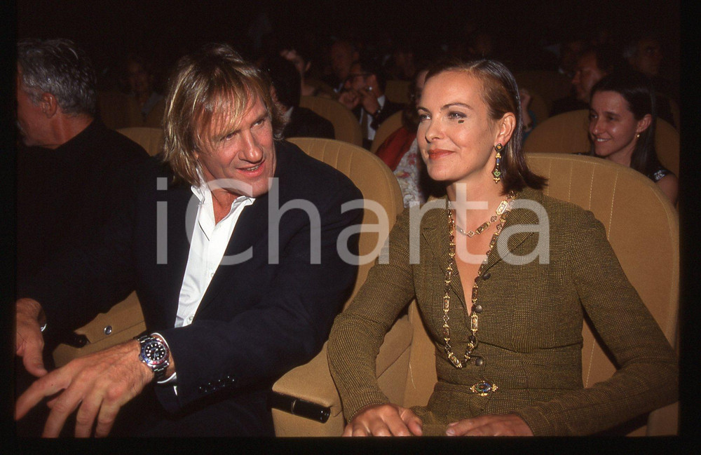 35mm vintage slide* 1997 VENEZIA Gérard DEPARDIEU Carole BOUQUET Festival (17)