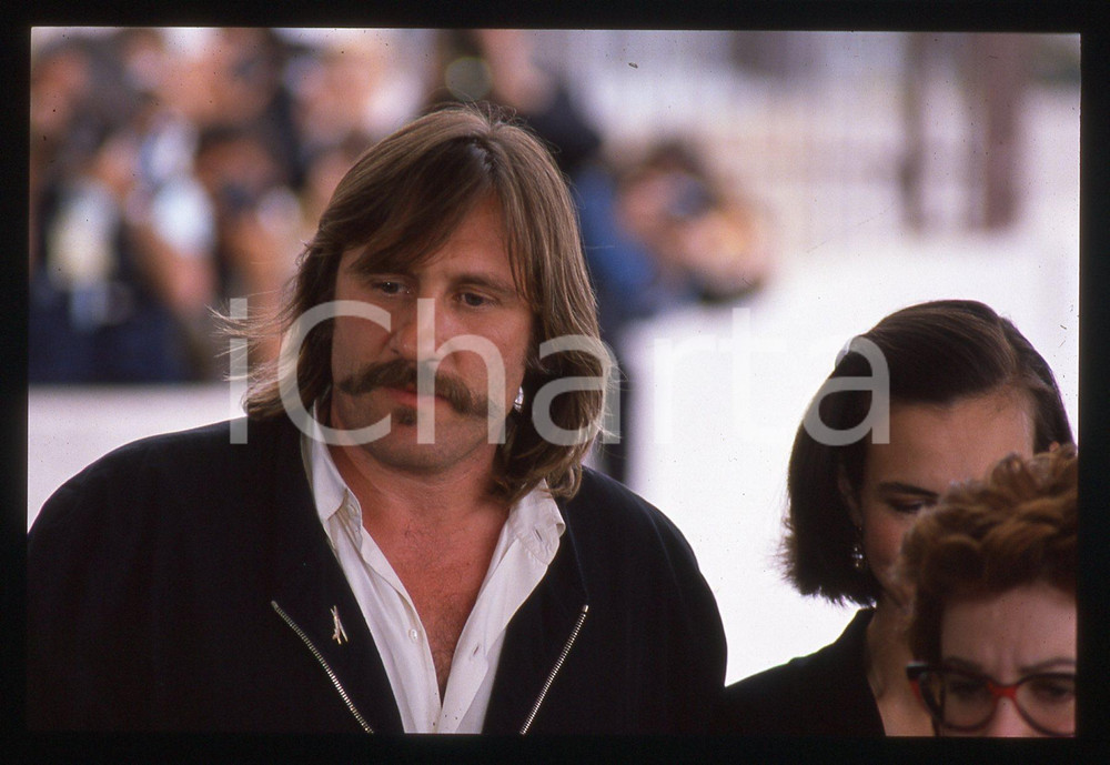 35mm vintage slide* 1989 CANNES Gérard DEPARDIEU Carole BOUQUET Festival (4)
