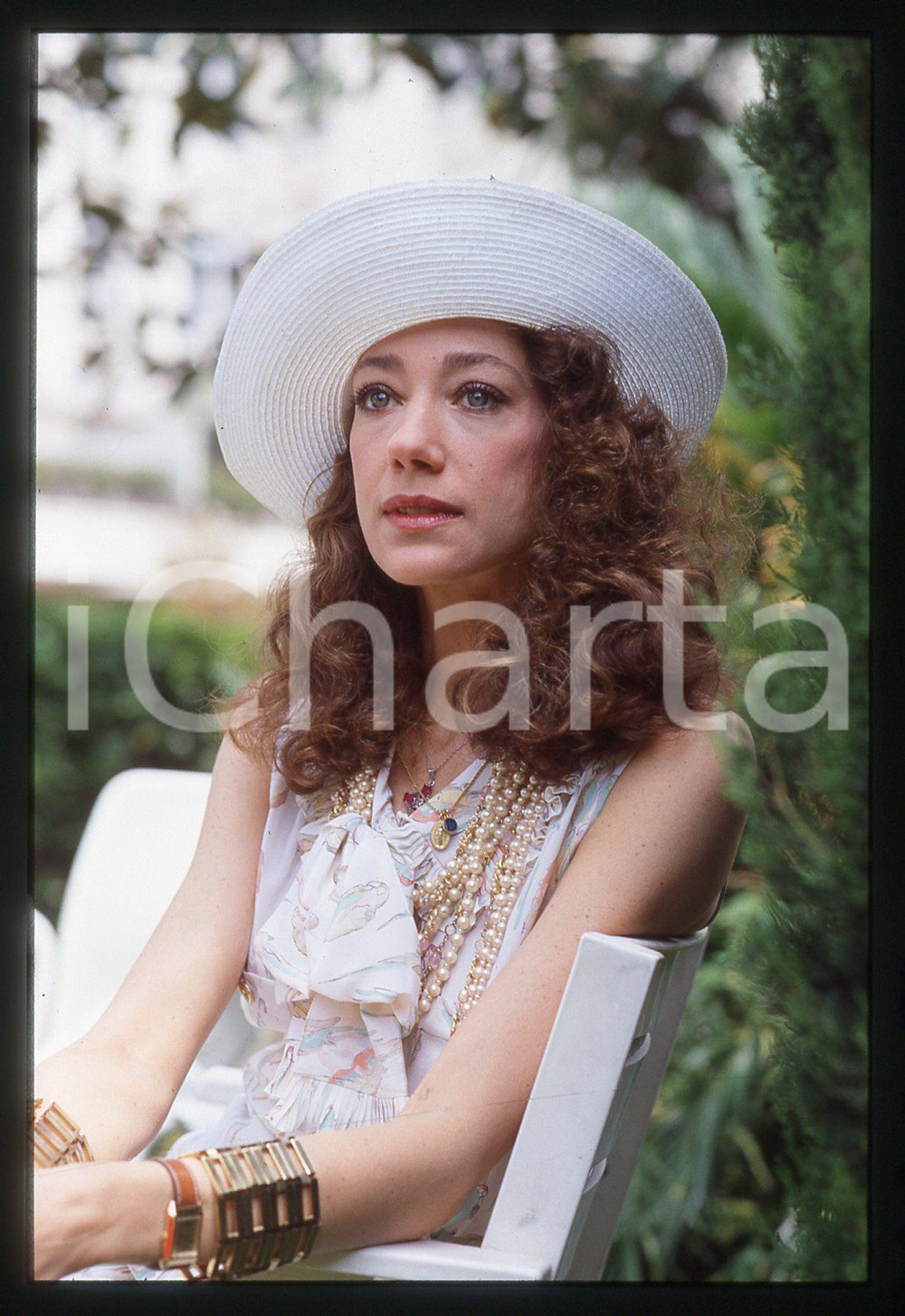 35mm vintage slide* 1987 ca Marisa BERENSON (5)