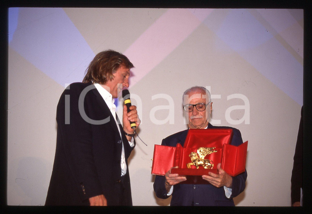35mm vintage slide* 1997 VENEZIA Gérard DEPARDIEU Mario MONICELLI Festival (6)