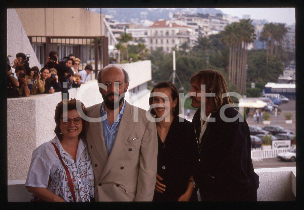 35mm vintage slide* 1989 CANNES Gérard DEPARDIEU Carole BOUQUET Festival (6)