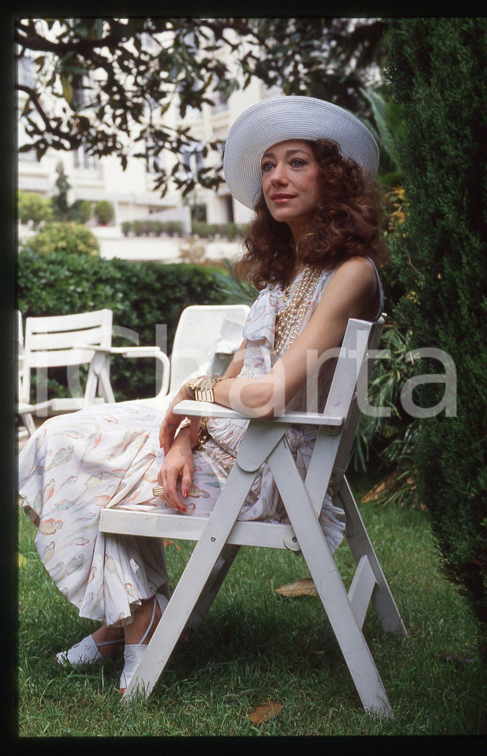 35mm vintage slide* 1987 ca Marisa BERENSON (11)