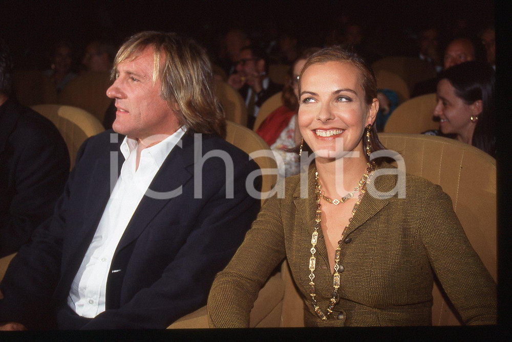 35mm vintage slide* 1997 VENEZIA Gérard DEPARDIEU Carole BOUQUET Festival (3)