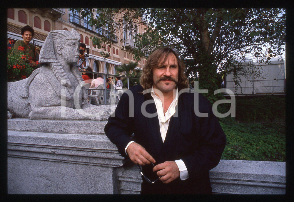 35mm vintage slide* 1989 VENEZIA Gérard DEPARDIEU Mostra del cinema (8)