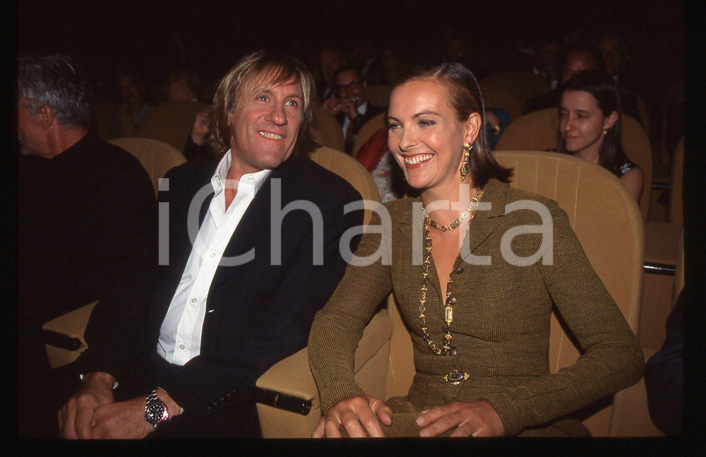 35mm vintage slide* 1997 VENEZIA Gérard DEPARDIEU Carole BOUQUET Festival (4)