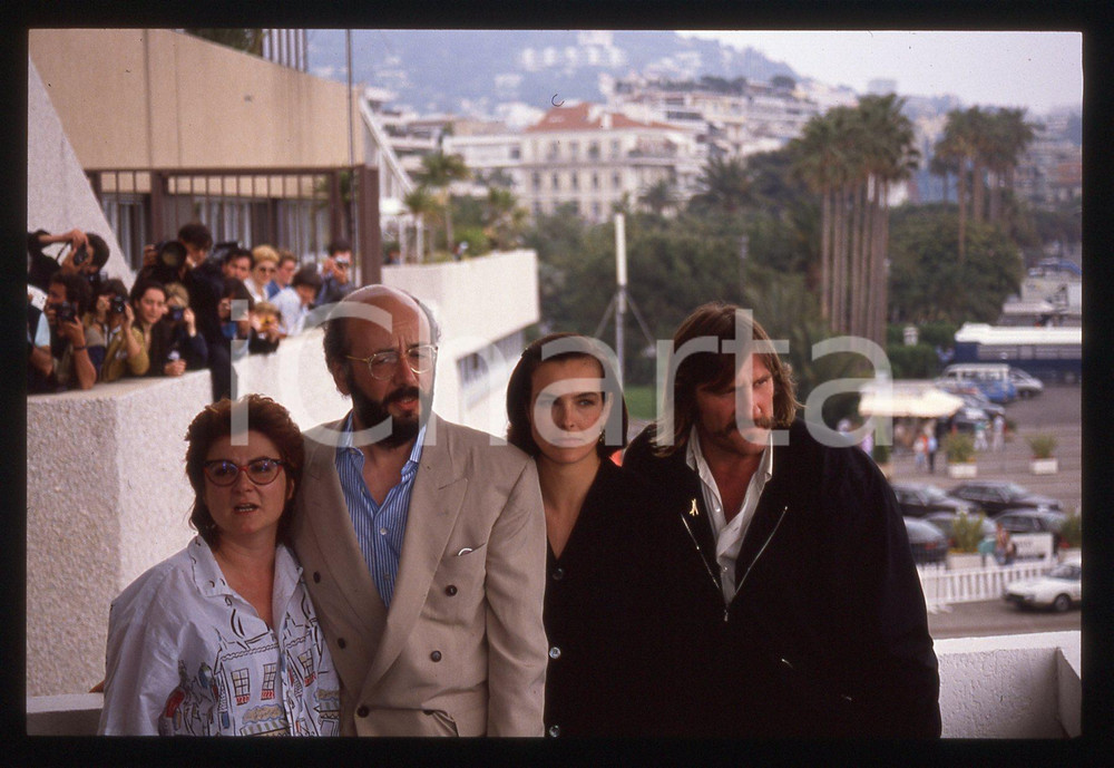 35mm vintage slide* 1989 CANNES Gérard DEPARDIEU Carole BOUQUET Festival (5)