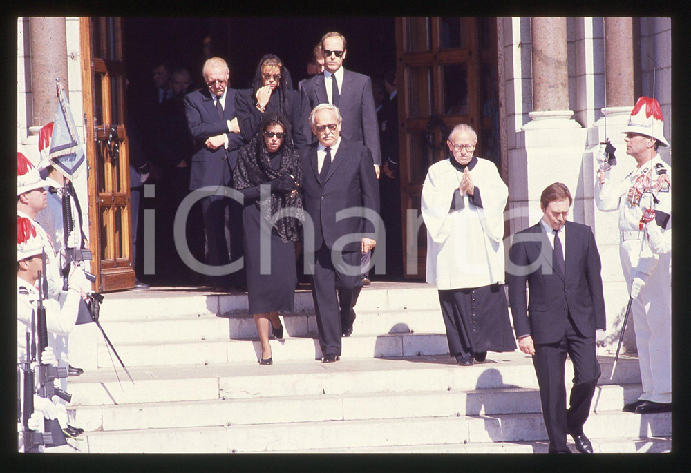 35mm vintage slide* 1990 PRINCIPATO DI MONACO Ranieri e Carolina DI MONACO (5)