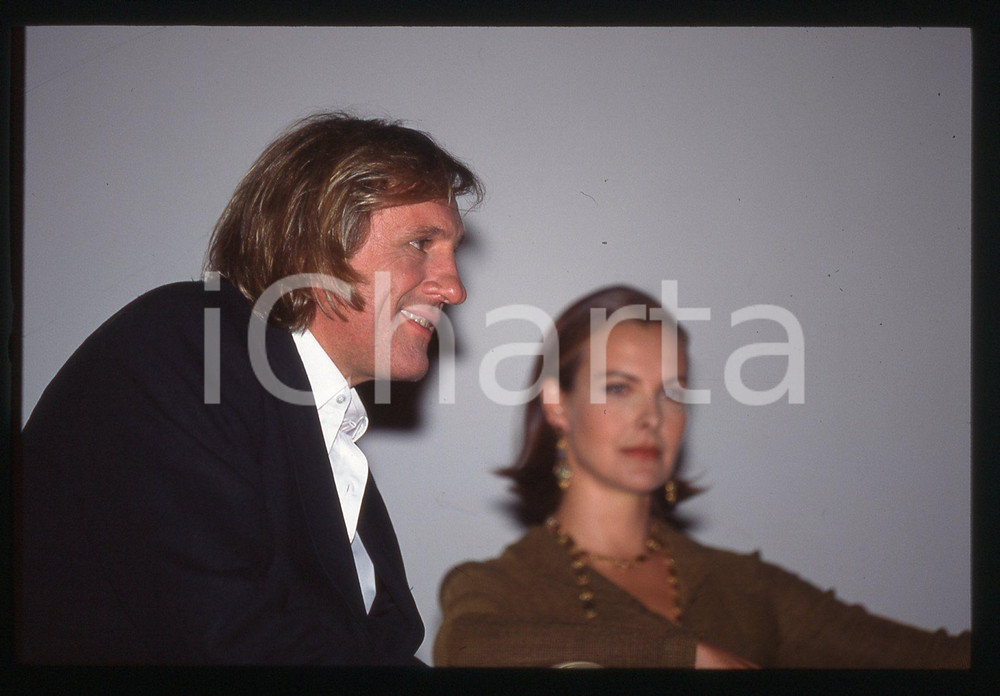 35mm vintage slide* 1997 VENEZIA Gérard DEPARDIEU Carole BOUQUET Festival (11)